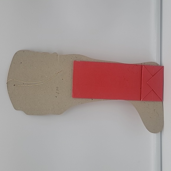 Die-cut Vintage Christmas Stocking Gift Bag Ornament - Picture 5 of 5